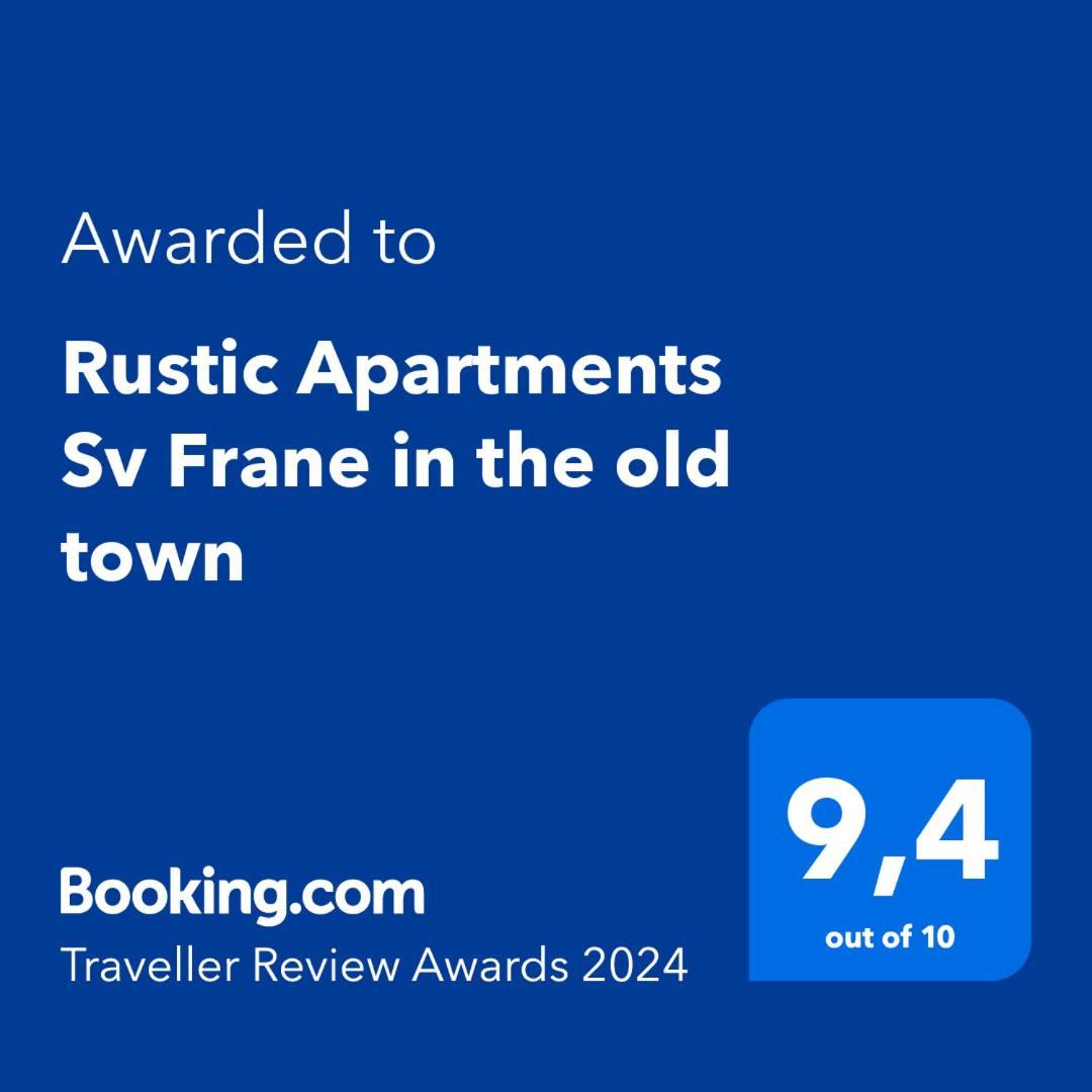Rustic Apartments Sv Frane In The Old Town Σίμπενικ Εξωτερικό φωτογραφία